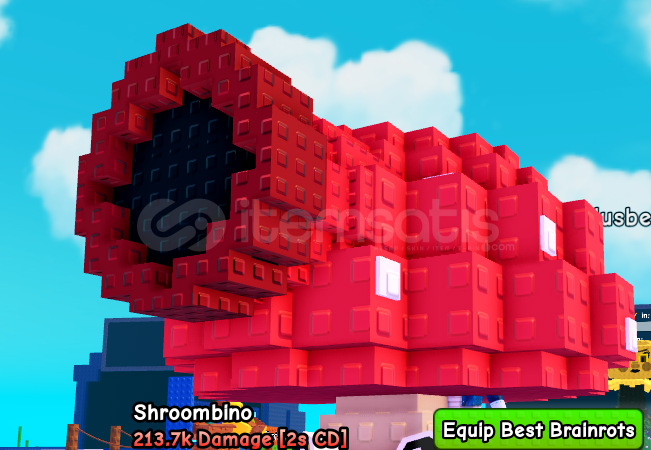 ✨213.7k DAMAGE Shroombino✨ ✨213.7k DAMAGE Shroombino✨