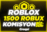 (2144) 1500 Robux Komisyon Bizden!