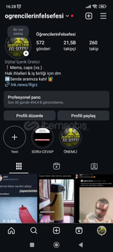 21.5k Takipçili Sayfa 