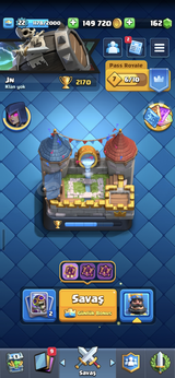 ⭐️ 2170 Kupa ⭐️ 49 Kart ⭐️ 2 Evrim ⭐️