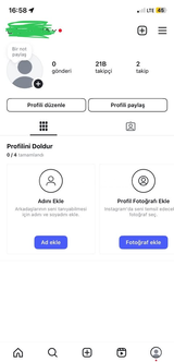 21K BOT Takipçili hesap