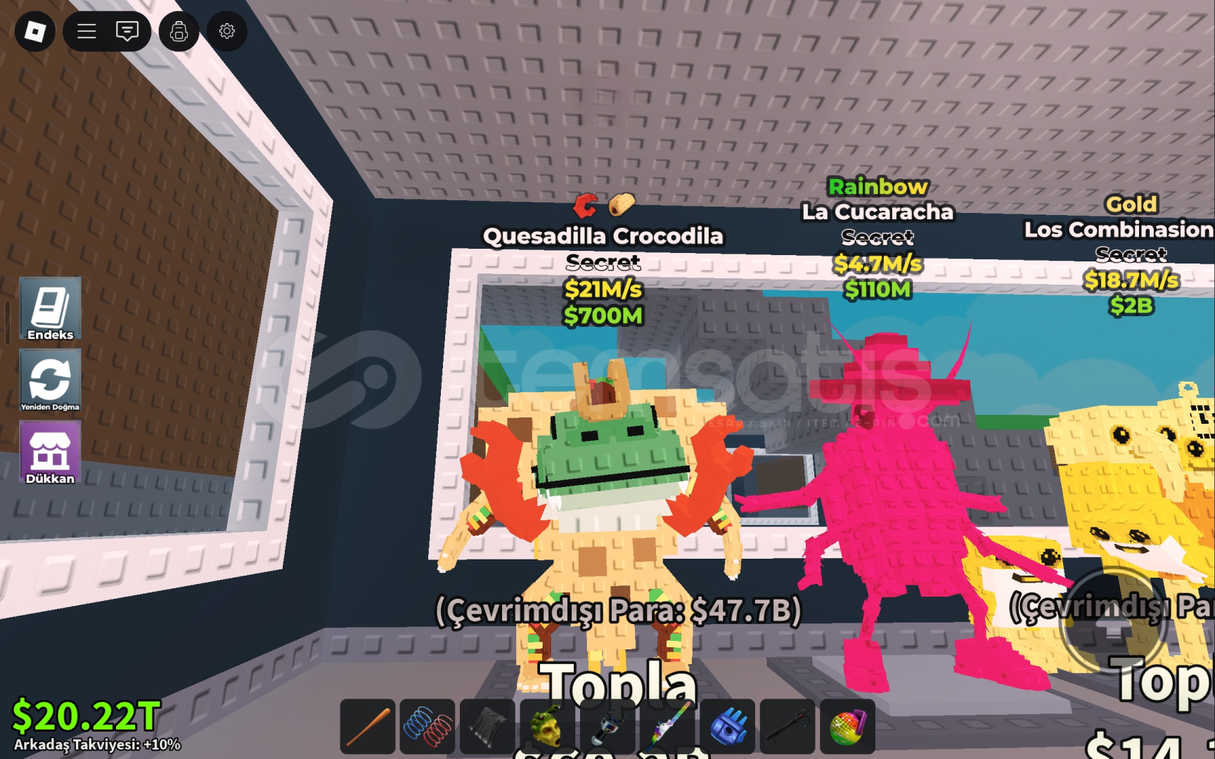 21M QUESADİLLA CROCODİLA EN UCUZU