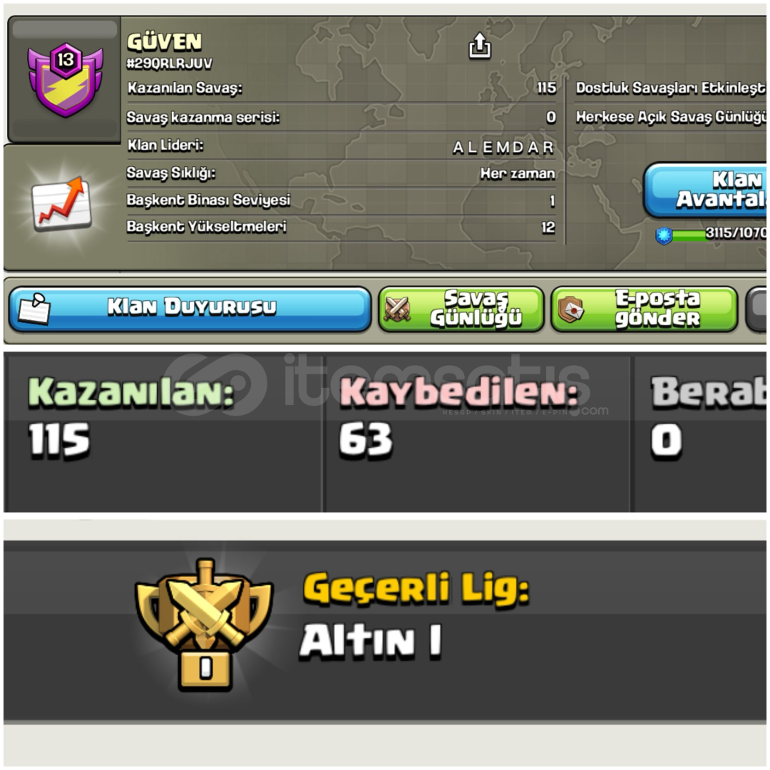 13 LEVEL⚡️GÜVEN | HARİKA İSİM + UYGUN FİYAT 13 LEVEL⚡️GÜVEN | HARİKA İSİM + UYGUN FİYAT