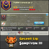 22 lvl ŞAMPİYON lll MÜKEMMEL KLAN 
