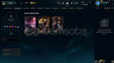 22 Seviye+45k Mavi Özlü+3 Kostümlü Hesap