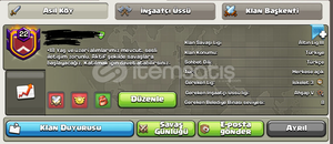 22 SEVİYE KLAN | BAŞKENT SEVİYE 9 22 SEVİYE KLAN | BAŞKENT SEVİYE 9