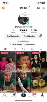 220 BİN TAKİPÇİLİ SÜPER HESAP UYGUN FİYAT
