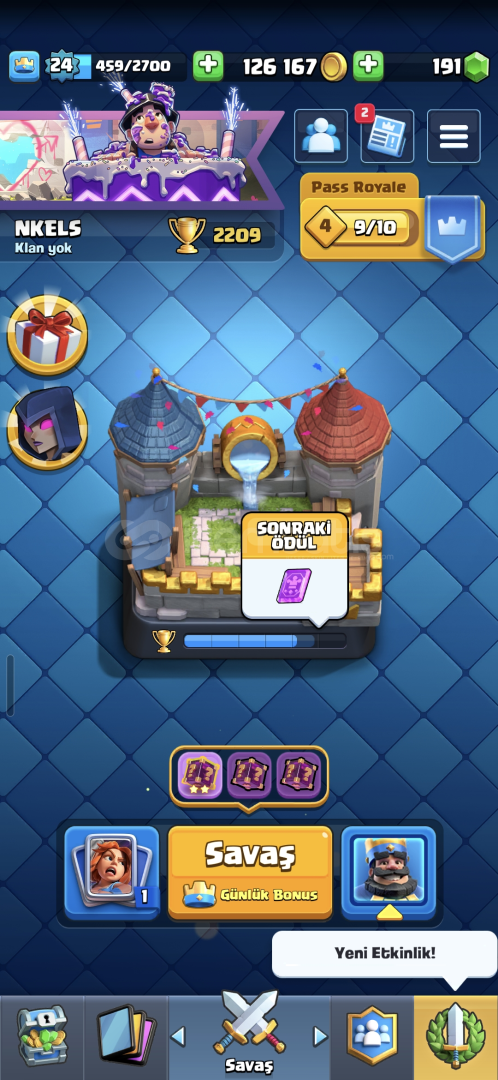 ⭐️ 2209 Kupa ⭐️ 51 Kart ⭐️ kaliteli Hesap ⭐️ ⭐️ 2209 Kupa ⭐️ 51 Kart ⭐️ kaliteli Hesap ⭐️