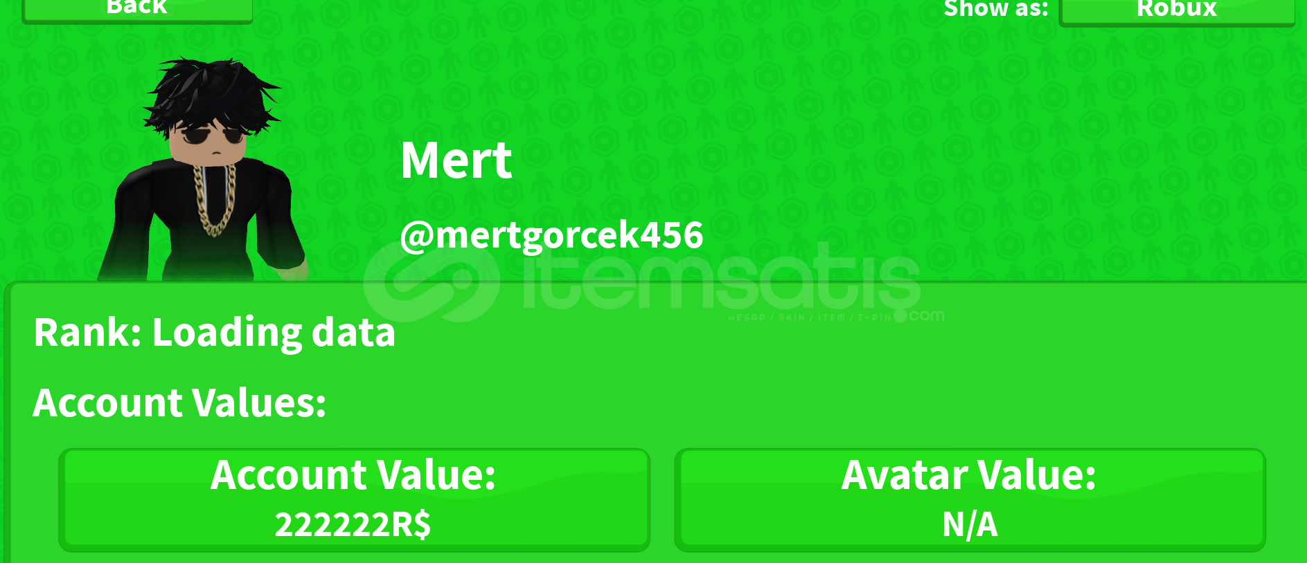 222k gamepass Account nick:Marcus_Aaz değişti  222k gamepass Account nick:Marcus_Aaz değişti