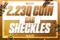 ⭐+2.23Q Coins | Grow A Garden (Sheckles)⭐