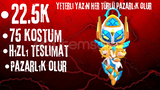 22.5k⭐️ 73 karakter⭐️ 75kostüm pazarlık olur