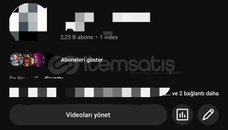 (Uygun Fiyata) 2.25k Aboneli Hesap 