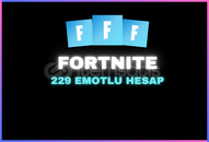 229 EMOTLU FORTNITE HESABI