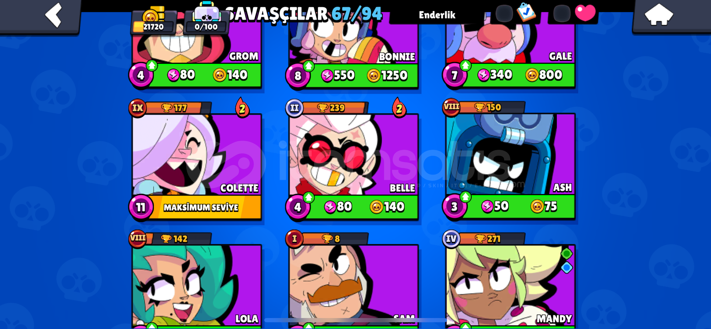 22K KUPA 105 SKINLI HESAP MAİL DEVİR YAPILACAK 22K KUPA 105 SKINLI HESAP MAİL DEVİR YAPILACAK