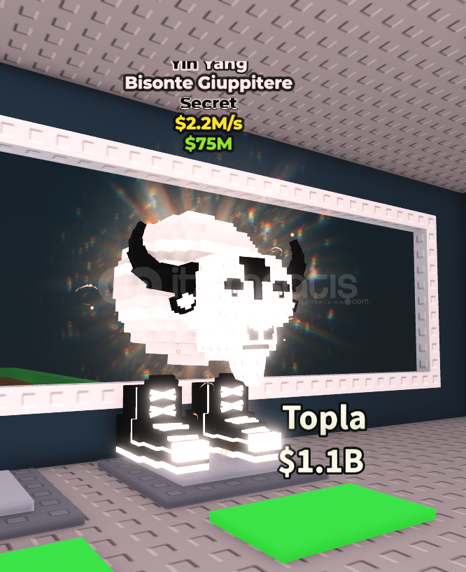 2.2M Ying Yang Bisonte Giuppitere 2.2M Ying Yang Bisonte Giuppitere