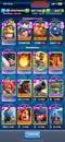 23 EVRİMLİ 65 LEVEL CLASH ROYALE HESABI