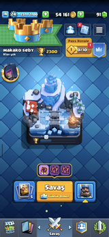 ⭐️ 2300 Kupa ⭐️ 61 Kart ⭐️ isim değişikliği ⭐️