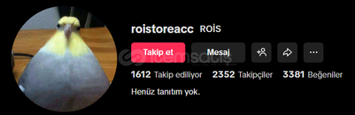 +2300 takipçili Gerçek Takipçili Hesap