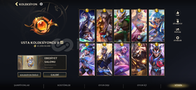 233 skin 42k koleksiyon pazarlık olur