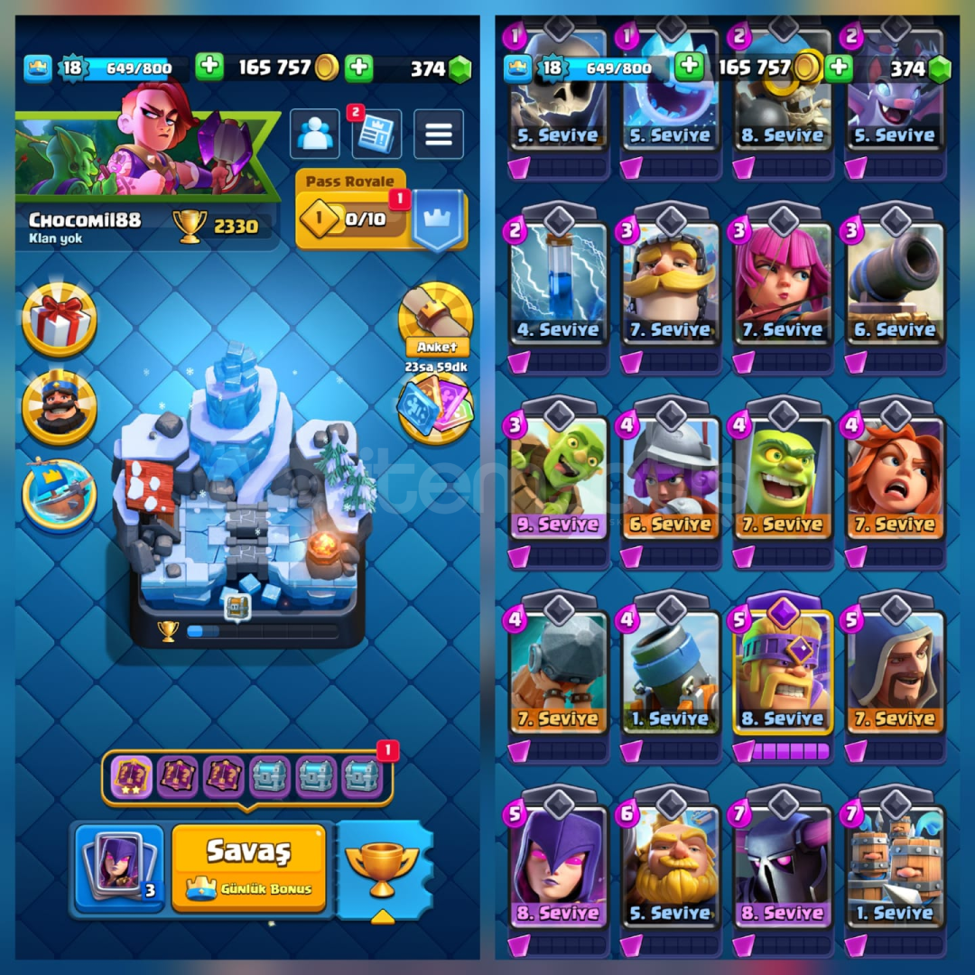 2330Kupa 46Kart 1Evrim 7İfade İsimHakkı 2330Kupa 46Kart 1Evrim 7İfade İsimHakkı