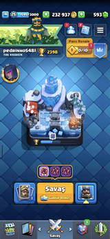 ⭐️ 2398 Kupa ⭐️ 53 Kart ⭐️ 1 Evrim ⭐️