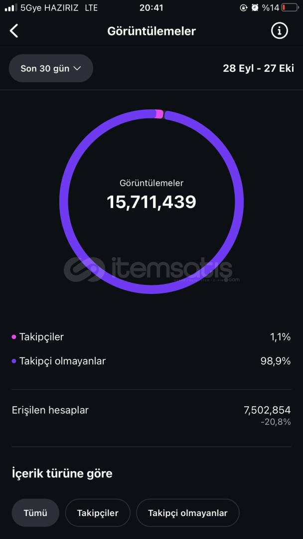 23k takipçili Full aktif instagram sayfası 23k takipçili Full aktif instagram sayfası