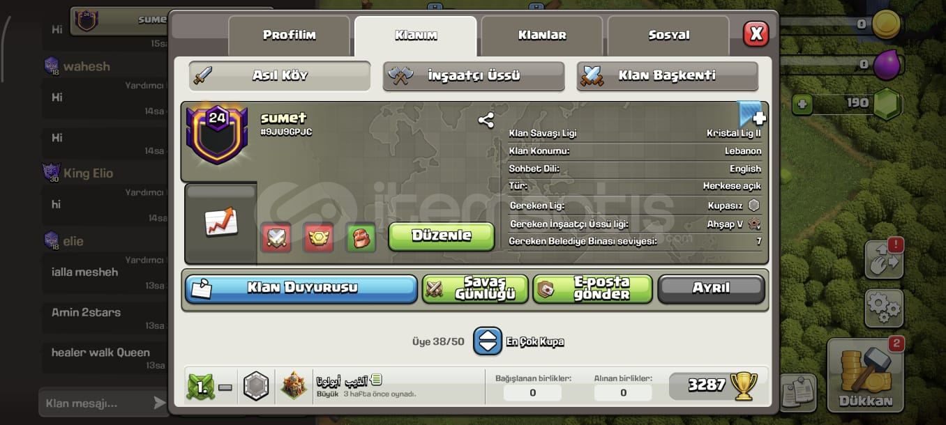 ⚡24 LEVEL⚡KRİSTAL 2⚡BAŞKENT 9⚡ ⚡24 LEVEL⚡KRİSTAL 2⚡BAŞKENT 9⚡