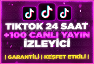 ⭐️[24 SAAT] 100 TİKTOK CANLI YAYIN İZLEYİCİ⭐️