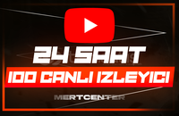 ⭐[24 SAAT] YOUTUBE 100 CANLI YAYIN İZLEYİCİ⭐