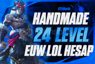 ⭐24 Seviye Handmade EUW Hesap⭐