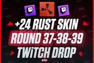 ⭐24 Skin⭐Round 37-38-39 Twitch Drop⭐