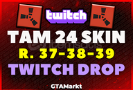 ⭐️24 SKIN ❤️Round 37-38-39❤️ Twitch DROP ⭐️
