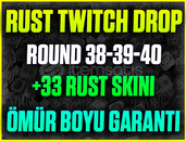 ⭐️☘️33 SKİN❤️Round 38-39-40 Twitch Drop❤️