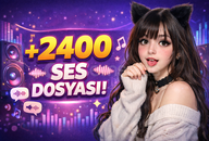 2400+ Kız & Troll Ses Paketi | Soundpad Uyumlu