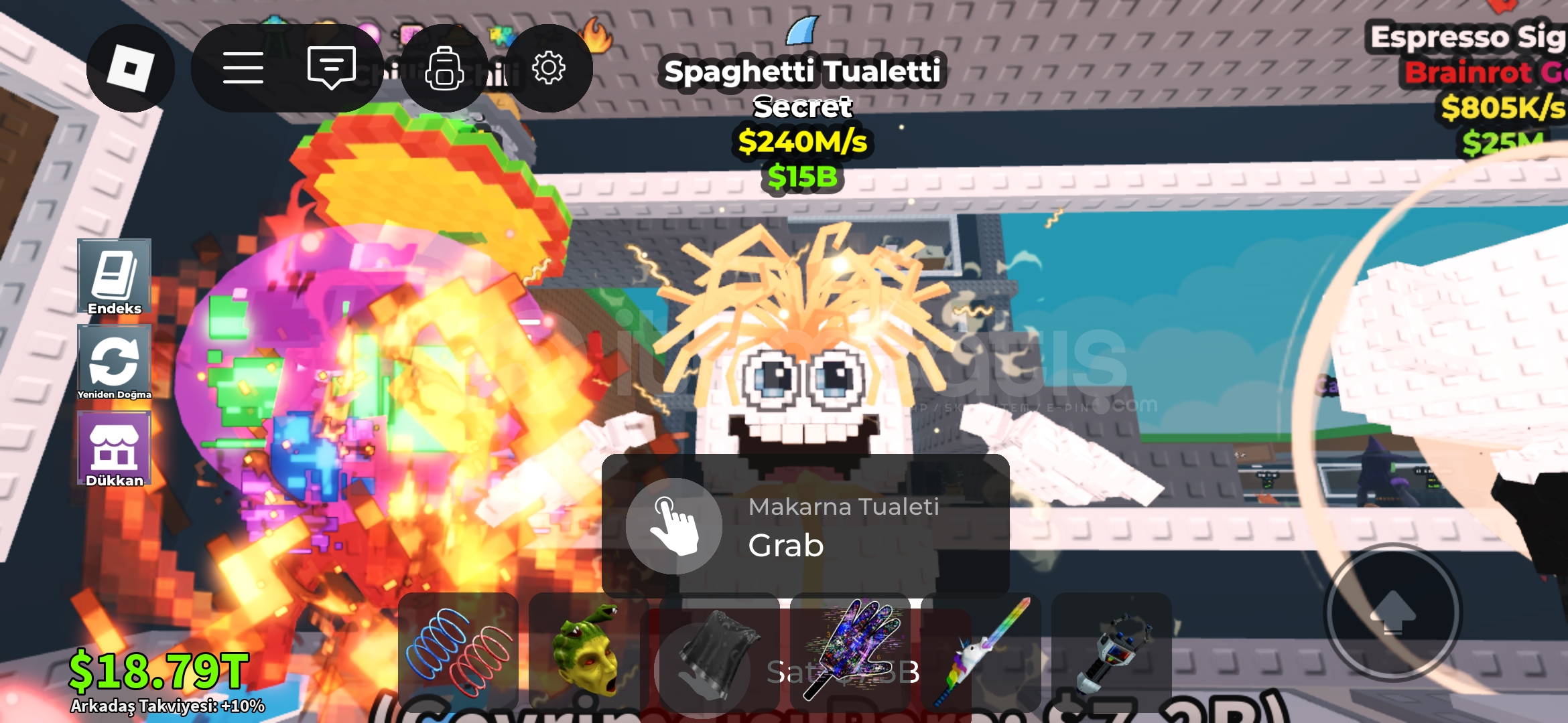 240m/s Spaghetti tualetti 240m/s Spaghetti tualetti