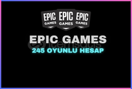 245 OYUNLU EPIC GAMES HESABI