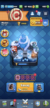 ⭐️2450 Kupa⭐️57 Kart⭐️isim değişikliği⭐️