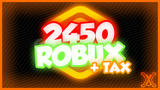 ⚡[ENGELSİZ] 2450 ROBUX (Komisyon Bizden)