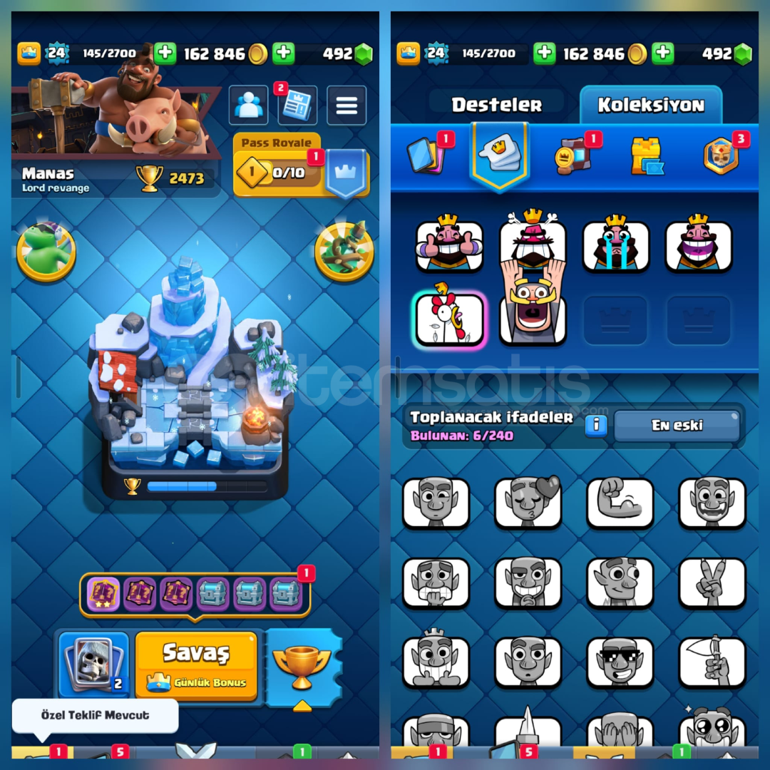 2473Kupa 52Kart 6İfade İsimHakkı 2473Kupa 52Kart 6İfade İsimHakkı