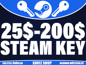 25$-200$ / 980₺-7850₺ Garantili Steam Key