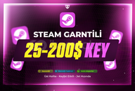 ⭐ 25$ - 200$ ⚡Steam Key (+1000TL)