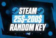 ☘️[25$ - 200$] Steam Random CD Key