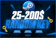 ⭐[25$ - 200$ DOLAR] Steam Random Key⭐