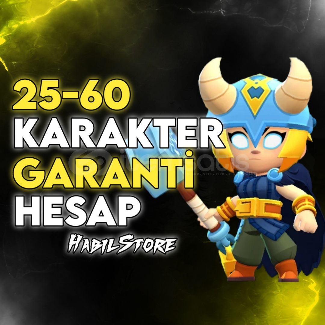 ⭐25-60 KARAKTER RANDOM BS⭐ ⭐25-60 KARAKTER RANDOM BS⭐