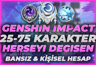 ⭐[25-75 KARAKTER] HERŞEYİ DEĞİŞEN KİŞİSEL HESP⭐