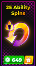 25 Ability Spins | Volleyball Legends