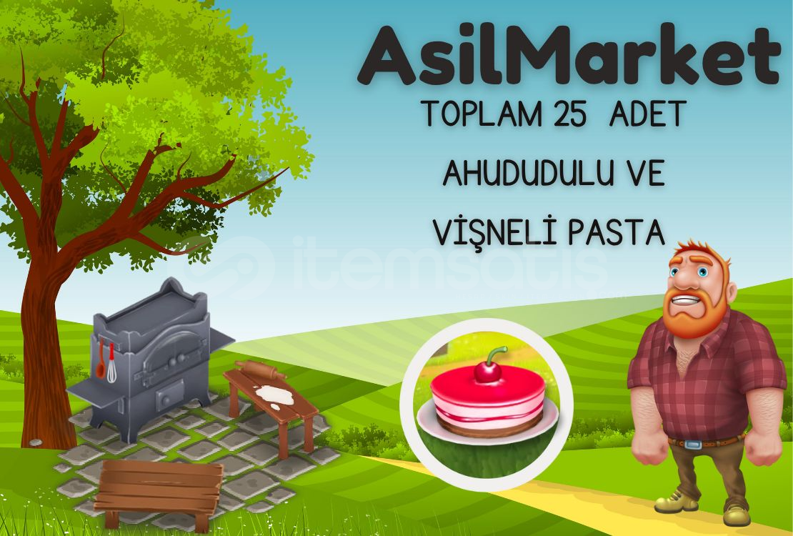 ⭐25 ADET AHUDUDULU VİŞNELİ PASTA⭐ ⭐25 ADET AHUDUDULU VİŞNELİ PASTA⭐