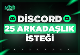 ⭐DİSCORD 25 ADET ARKADAŞLIK İSTEĞİ ⭐