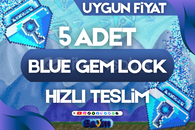 5 ADET BLUE GEM LOCK (BGL) / HIZLI TESLİM