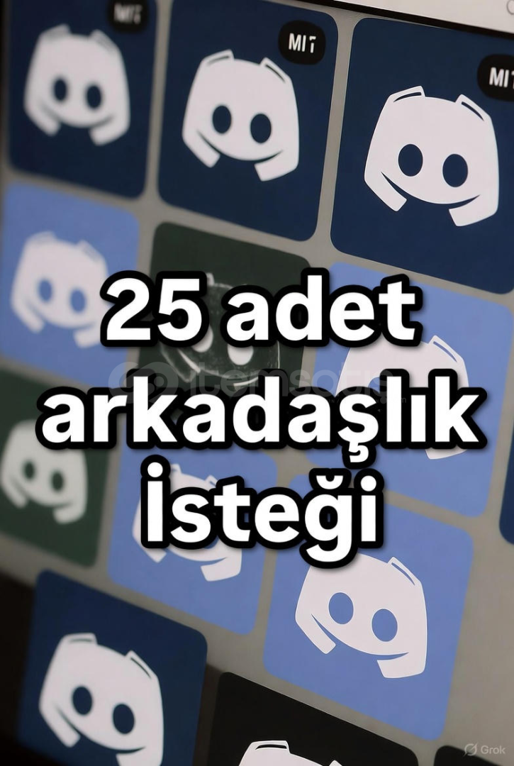 ⭐️ 25 Adet Discord Arkadaşlık İsteği ⭐️ ⭐️ 25 Adet Discord Arkadaşlık İsteği ⭐️
